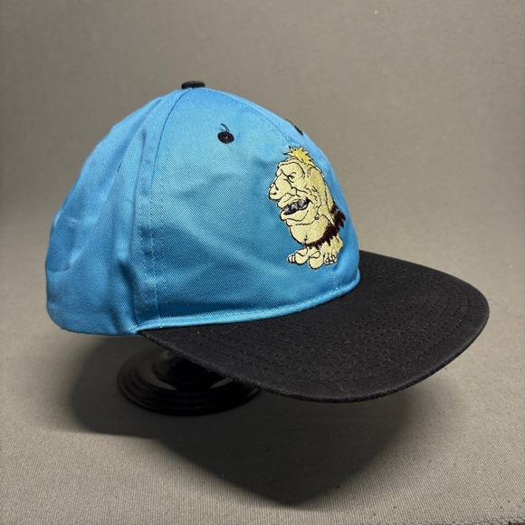 Cameron Sports Vintage Snapback Cotton Hat Cap The Beast Blue Black Bill - Picture 1 of 10